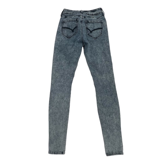 Bullhead Denim Co High Rise Denim Jean Jeggings Size 3 Women’s - Picture 3 of 6